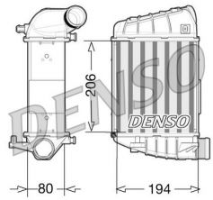 Denso DIT02028 - Chladič plniaceho vzduchu