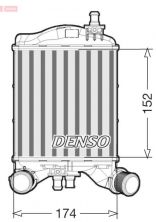 Denso DIT09111 - Chladič plniaceho vzduchu