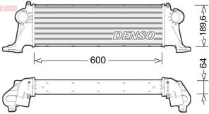 Denso DIT12004 - Chladič plniaceho vzduchu