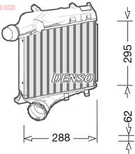 Denso DIT28021 - Chladič plniaceho vzduchu