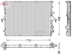 Denso DRM02026 - Chladič vody