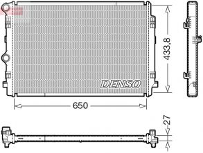 Denso DRM02044 - Chladič vody