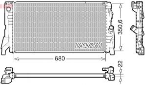 Denso DRM05118 - Chladič vody