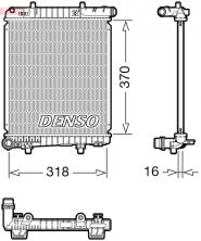 Denso DRM07062 - Chladič vody