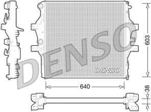 Denso DRM12009 - Chladič vody