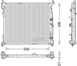 Denso DRM17055 - Chladič vody