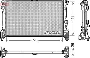 Denso DRM17112 - Chladič vody