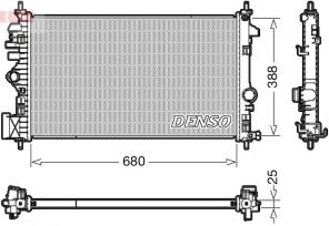 Denso DRM20109 - Chladič vody