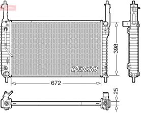 Denso DRM20123 - Chladič vody