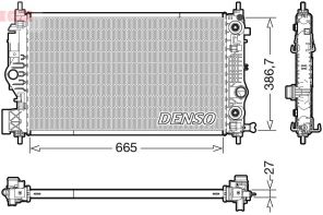 Denso DRM20126 - Chladič vody