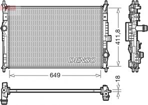 Denso DRM21103 - Chladič vody