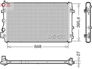 Denso DRM32051 - Chladič vody