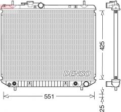 Denso DRM35005 - Chladič vody