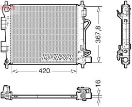 Denso DRM41018 - Chladič vody