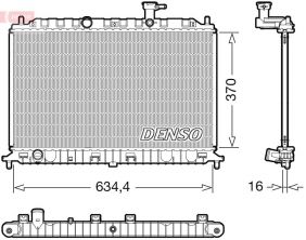 Denso DRM43009 - Chladič vody