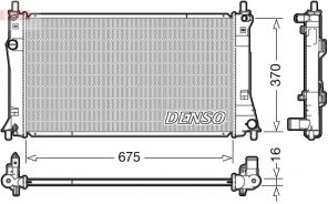 Denso DRM44035 - Chladič vody