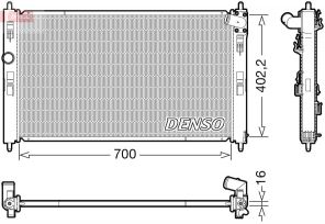 Denso DRM45050 - Chladič vody