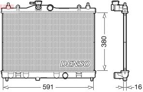 Denso DRM46040 - Chladič vody