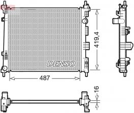 Denso DRM46069 - Chladič vody