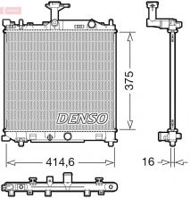 Denso DRM47040 - Chladič vody