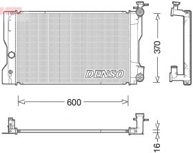 Denso DRM50091 - Chladič vody