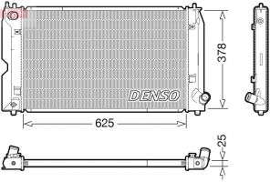 Denso DRM50119 - Chladič vody