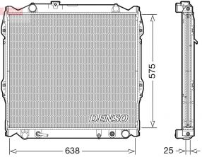 Denso DRM50138 - Chladič vody