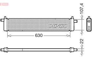 Denso DRM51013 - Chladič vody