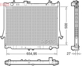 Denso DRM99014 - Chladič vody