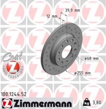 Zimmermann 100.1244.52 - Brzdový kotúč -