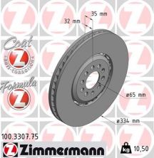 Zimmermann 100.3307.75 - Brzdový kotúč -