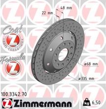 Zimmermann 100.3342.70 - Brzdový kotúč -
