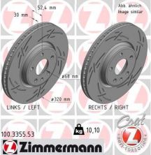 Zimmermann 100.3355.53 - Brzdový kotúč -