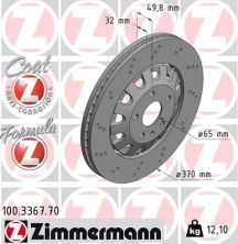 Zimmermann 100.3367.70 - Brzdový kotúč -