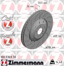 Zimmermann 100.3369.70 - Brzdový kotúč -