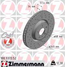 Zimmermann 100.3373.52 - Brzdový kotúč -