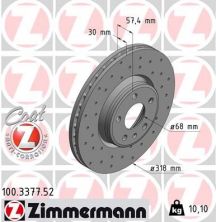 Zimmermann 100.3377.52 - Brzdový kotúč -