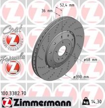 Zimmermann 100.3382.70 - Brzdový kotúč -