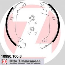 Zimmermann 10990.100.6 - Brzdové čeľuste -