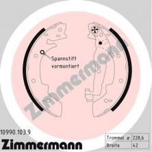 Zimmermann 10990.103.9 - Brzdové čeľuste -