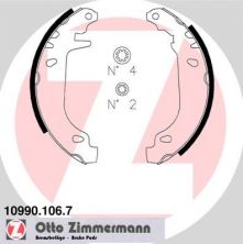 Zimmermann 10990.106.7 - Brzdové čeľuste -