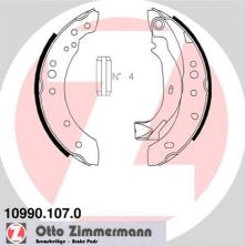 Zimmermann 10990.107.0 - Brzdové čeľuste -
