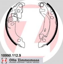 Zimmermann 10990.112.9 - Brzdové čeľuste -