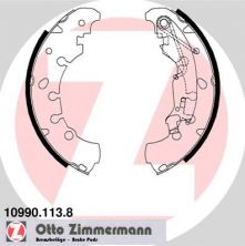 Zimmermann 10990.113.8 - Brzdové čeľuste -