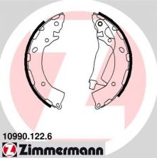 Zimmermann 10990.122.6 - Brzdové čeľuste -