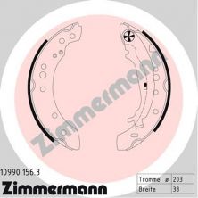 Zimmermann 10990.156.3 - Brzdové čeľuste -