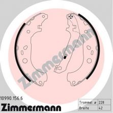 Zimmermann 10990.156.6 - Brzdové čeľuste -