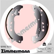 Zimmermann 10990.159.6 - Brzdové čeľuste -