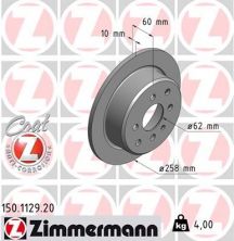 Zimmermann 150.1129.20 - Brzdový kotúč -