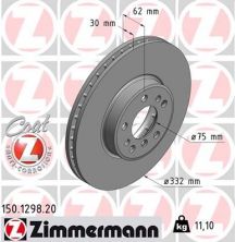 Zimmermann 150.1298.20 - Brzdový kotúč -